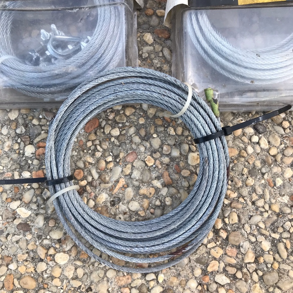 Peerless Wire Rope Max Load 340 lbs. 
Part No. 4842560
2 NIB 30 Ft. 1/8” Wire Ro - Picture 6 of 8